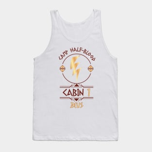 Cabin #1 in Camp Half Blood, Child of Zeus – Percy Jackson inspired design Tank Top